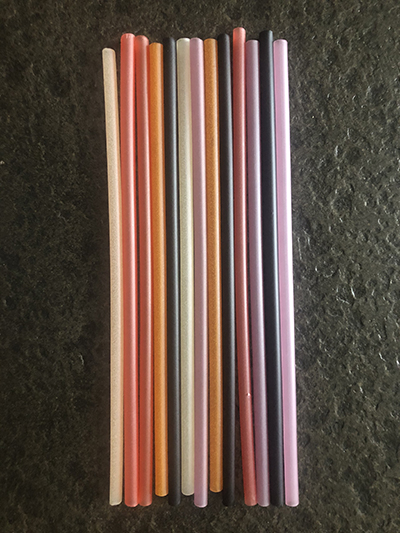 edible rice drinking straw