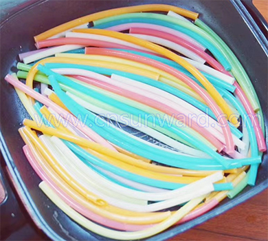 edible rice drinking straw