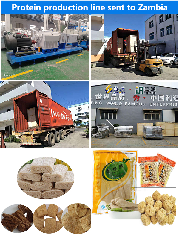 textured soy protein machine