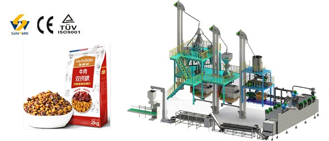 Large Capacity Pet Food Processing Line