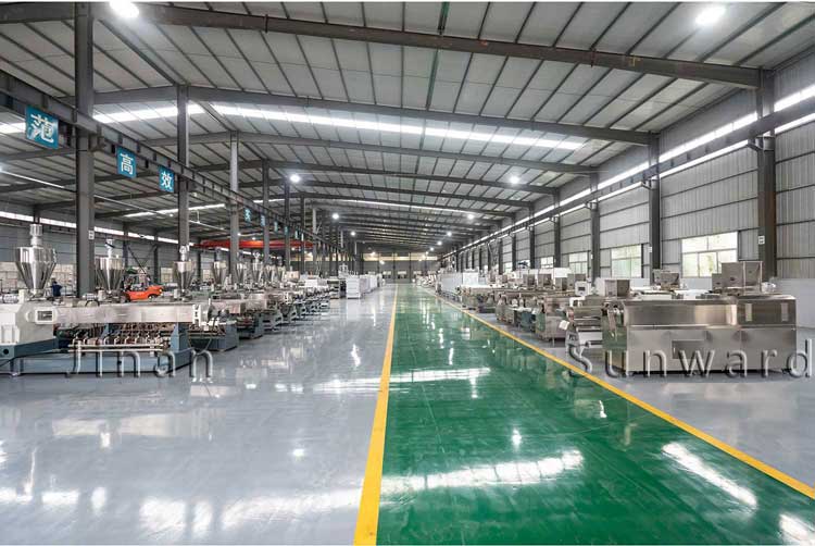 food extruder machines factory