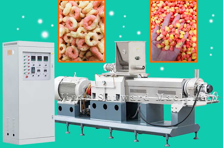 two-color-food-extruder-machine